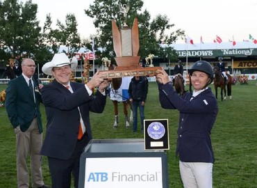 Kent Farrington with another win at Spruce Meadows. Photo (c) Spruce Meadows Media Services