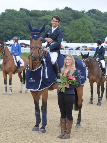 Marlon Zanotelli won Thursday's 1.50 competition at Bolesworth International. Photo (c) Bolesworth International. 