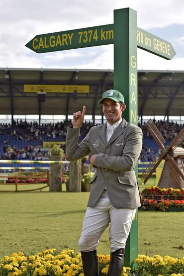 Philipp Weishaupt. Photo (c) Rolex Grand Slam of Show Jumping/Kit Houghton.