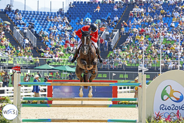 "When we were getting Querida ready for the Olympics in Rio, she got to go out to the race track two times per week."