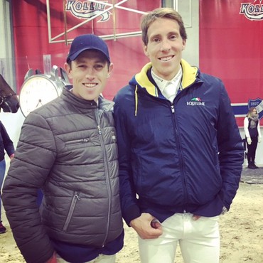 Scott Brash and henrik von Eckermann. Photo (c) Nanna Nieminen for World of Showjumping.