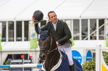 Cian O'Connor and Copain du Perchet. Photo (c) CHIO Rotterdam. 