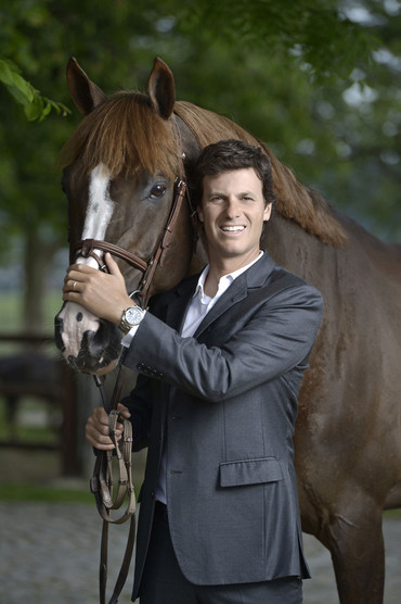 Pedro Veniss and Quabri de l'Isle, winners of the Major in Geneva in 2016 and current Rolex Grand Slam contenders. Photo (c) Rolex Grand Slam of Show Jumping/Holger Schupp.