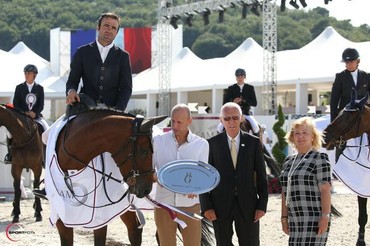 Olivier Perreau and Dolce Deceuninck won the CSI2* Grand Prix in Valence.