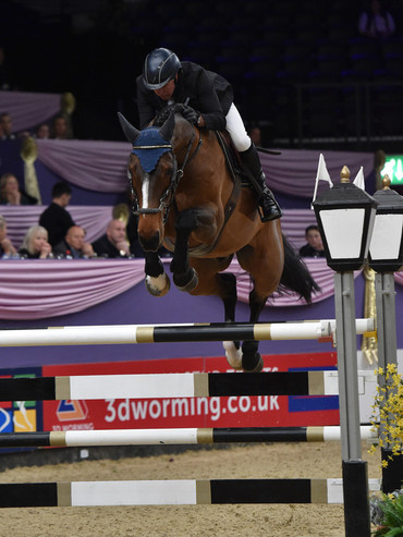 John Whitaker with Crumley. Photo (c) HOYS. 