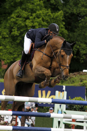 Gregory Wathelet riding Desteny van het Dennehof.