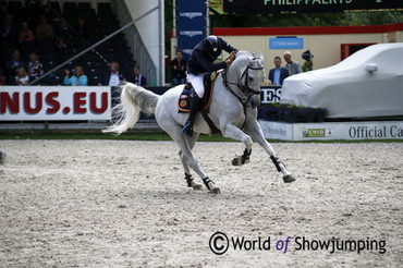 Olivier Philippaerts on Cabrio van de Heffinck.