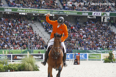 Jeroen Dubbeldam has had a lot to celebrate in 2014. Photo (c) Jenny Abrahamsson.