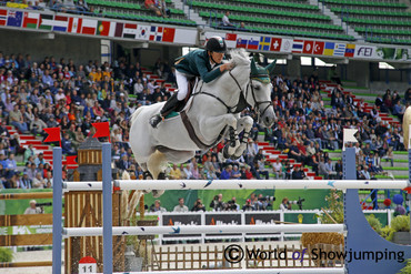 Bertram Allen - here seen at the World Equestrian Games on Molly Malone V. Photo (c) Jenny Abrahamsson.