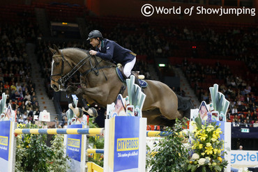 Denis Lynch with Abbervail van het Dingeshof