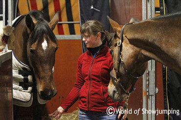 Kay with Küche - who has a special place in her heart - and "the princess" Sabrina. Photos (c) Jenny Abrahamsson.