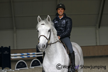 Marlon on Michel Robert's former star Nenuphar 'Jac. "When you get a horse from Michel you don't have to teach it anything," Marlon says.