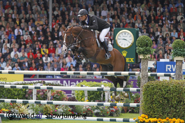 "He's always fighting for me!"; Sterrehof's Opium with Marc in Aachen. Photos (c) Jenny Abrahamsson.