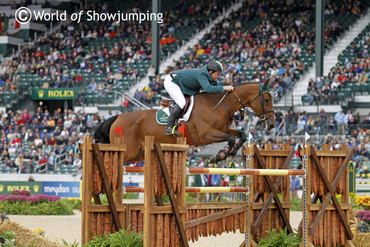 K Club Lady will in the future be seen on the Ukrainian team. Here with Cian at the WEG. All photos (c) Jenny Abrahamsson.