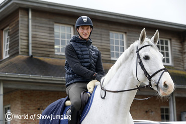 Daniel Deusser had a fantastic year in 2013! Here at home at Stephex Stables on Cornet d'Amour. All photos (c) Jenny Abrahamsson/Ken Braddick.