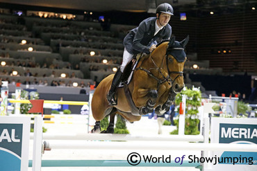Third was Scott Brash - number one in the world on the Longines ranking - on Ursula XII, also ranked number one in the world on the WBFSH ranking.
