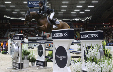 The Swiss riders took full control in Sunday's Longines FEI World Cup in Helsinki, as Steve Guerdat, Martin Fuchs and Pius Schwizer claimed first, second and third in the second qualifier in the Western European League. Guerdat partnered up with his Olympic gold medallist Nino des Buissonnets (Kannan x Narcos 