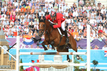 Steve didn't know how right he was when he spoke to the press after round one. Photo by © 2012 Ken Braddick/dressage-news.com.