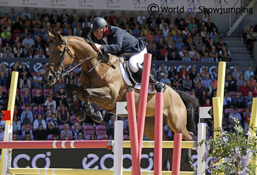 Roger Yves Bost and Castle Forbes Myrtille Paulois en route to gold at the Europeans. Photos (c) Jenny Abrahamsson.
