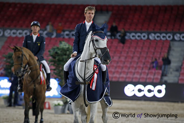 "I certainly took a few risks today," said the winner Ben Maher. Photo (c) Jenny Abrahamsson.