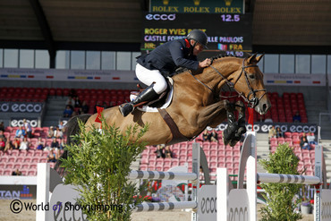 France - here represented by Bosty and Myrtille Paulois - are in the lead at the Europeans. Photo (c) Jenny Abrahamsson.