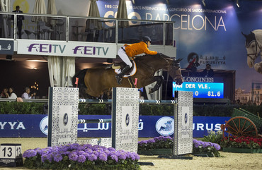 Van Der Vleuten Maikel (NED) - VDL Groep Verdi earned a share of the Û200.000 bonus for jumping a double clear. Final competiton Furusiyya FEI Nations Cup™ Final - Barcelona 2014