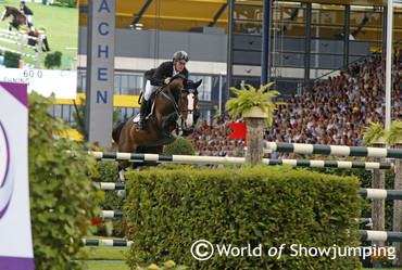 Plot Blue is still going strong with Marcus Ehning, and ended third in the Rolex Grand Prix.