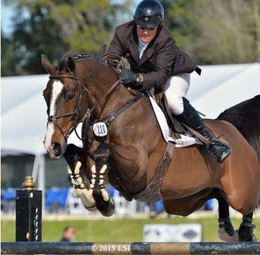 Aaron Vale and Quidam's Good Luck. (c) ESI Photography.