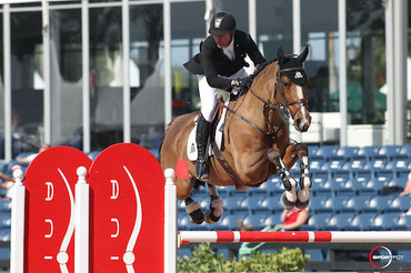 Eric Lamaze and Fine Lady 5. Photo (c) Sportfot.