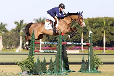 Conor Swail and Ariana. Photo (c) Phelps Sports.