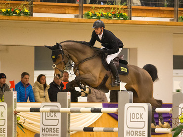 Marco Kutscher and Balance were in a class of their own in the CSI3* Glock’s Perfection Tour. Photo (c) Michael Rzepa