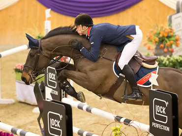 William Whitaker and Fandango won the Glock’s CSI3* Grand Prix today. Photo (c) Michael Rzepa.