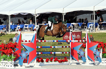 (C) ESI Photography Kevin Babington and Mark Q take the $34,000 FEI Thursday Prix at HITS Ocala CSIO4*