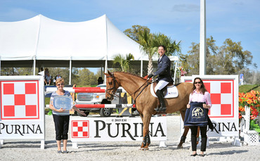 Angel Karolyi and Wings, owned by McLain Ward. Photo (c)  ESI Photography.