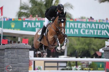 Eric Lamaze and Fine Lady 5. Photo (c) Sportfot. 