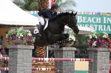 Beezie Madden and Cortes 'C'. Photo (c) Sportfot.