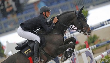 Marco Kutscher and Cornet's Cristallo. Photo LGCT/Stefano Grasso.