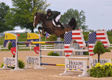 Aaron Vale and Quidam's Good Luck. Photo by Shawn McMillen.