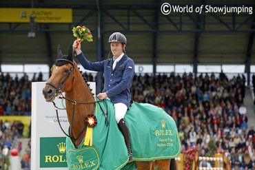 2015's best horse: The fantastic Hello Sanctos! Photo (c) Jenny Abrahamsson.