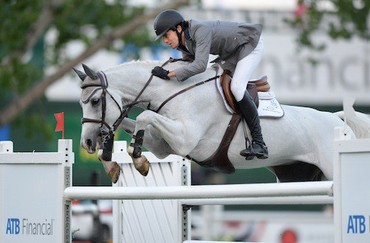 ndres Rodriguez and Darlon van Groenhove. Photo © Spruce Meadows Media Services. 