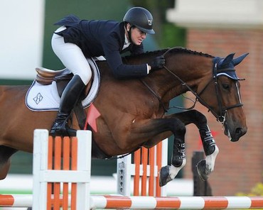 McLain Ward and HH Azur. Photo © Spruce Meadows Media Services.
