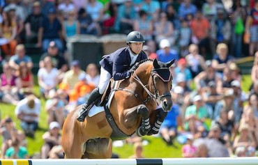 Kent Farrington with Voyeur. Photo © Spruce Meadows Media Services.