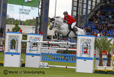 Denis Nielsen with Cashmoaker - here in Aachen. Photo (c) Jenny Abrahamsson.