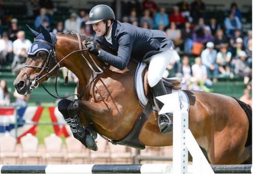 McLain Ward and HH Carlos Z. Photo © Spruce Meadows Media Services.