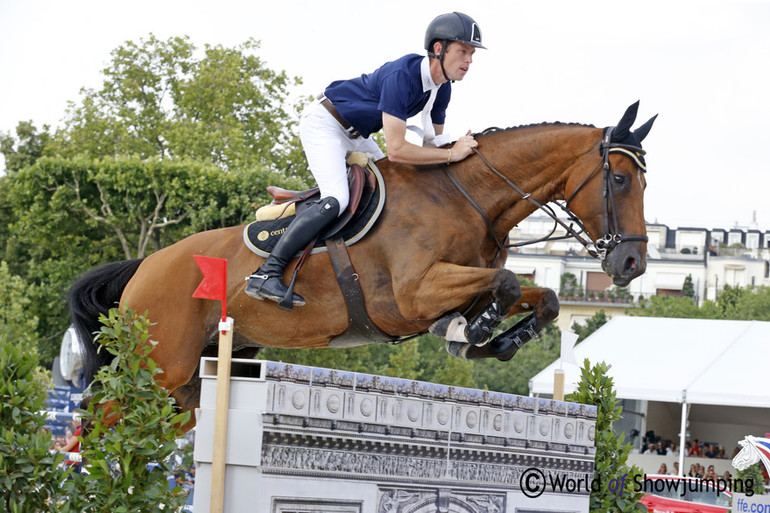 Scott Brash with Hello Sanctos. Photo (c) Jenny Abrahamsson.