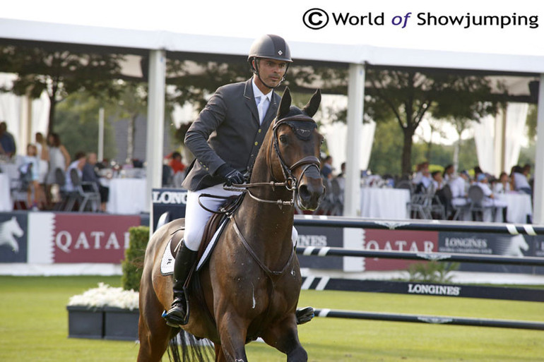 Rodrigo Pessoa returns to Valkenswaard for the 2015 edition of the LGCT. Photo (c) Jenny Abrahamsson.