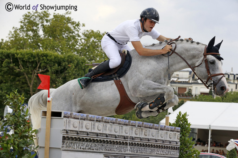 Constant van Paesschen with Citizenguard Toscan de Sainte in Paris. Photo (c) Jenny Abrahamsson.