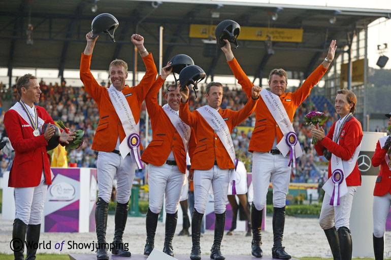 The Dutch gold medalists