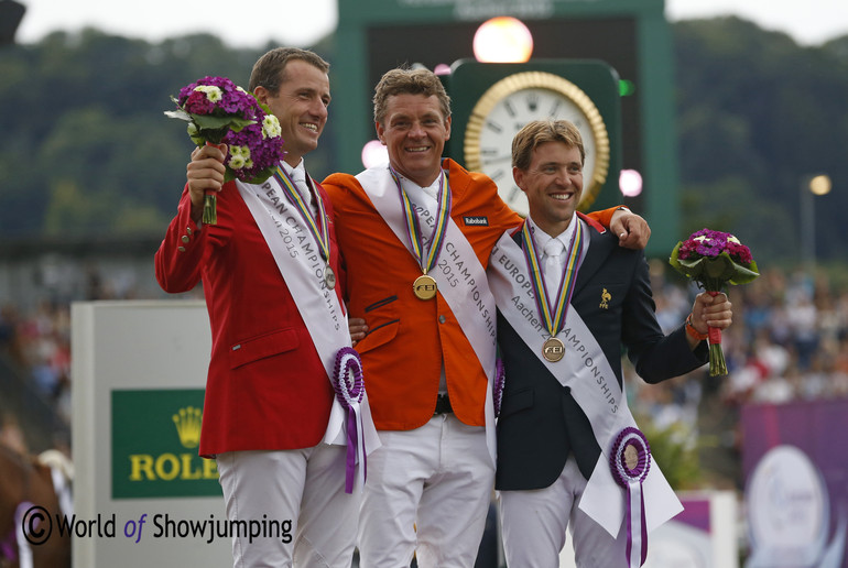 The podium in Aachen!