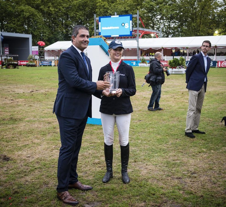 Laura Renwick ended as leading rider in Gijon. Photo (c) CSIO Gijon.